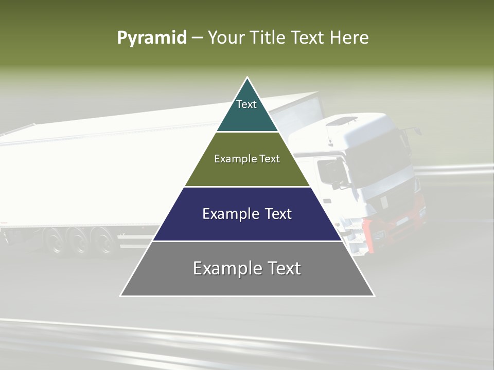 Truck Speed Trailer PowerPoint Template