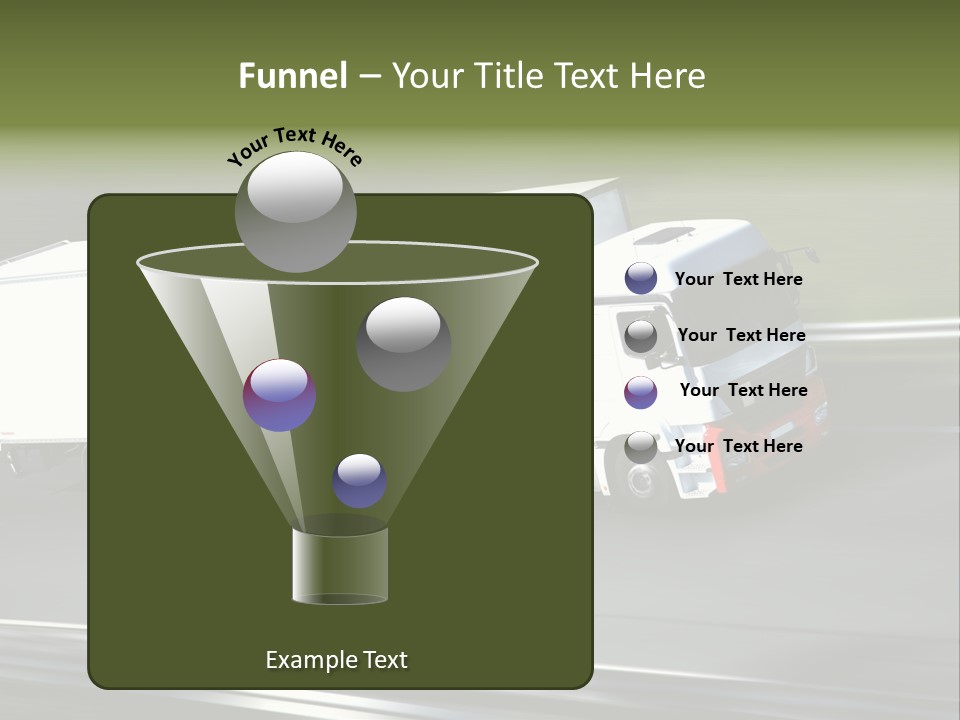 Truck Speed Trailer PowerPoint Template