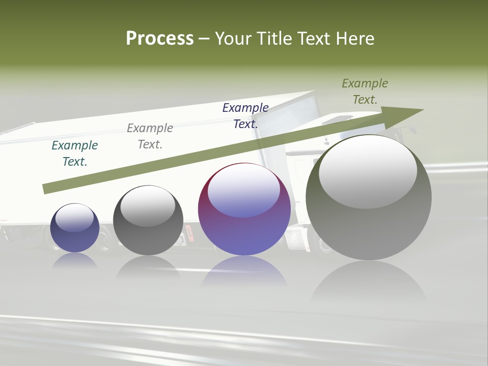 Truck Speed Trailer PowerPoint Template