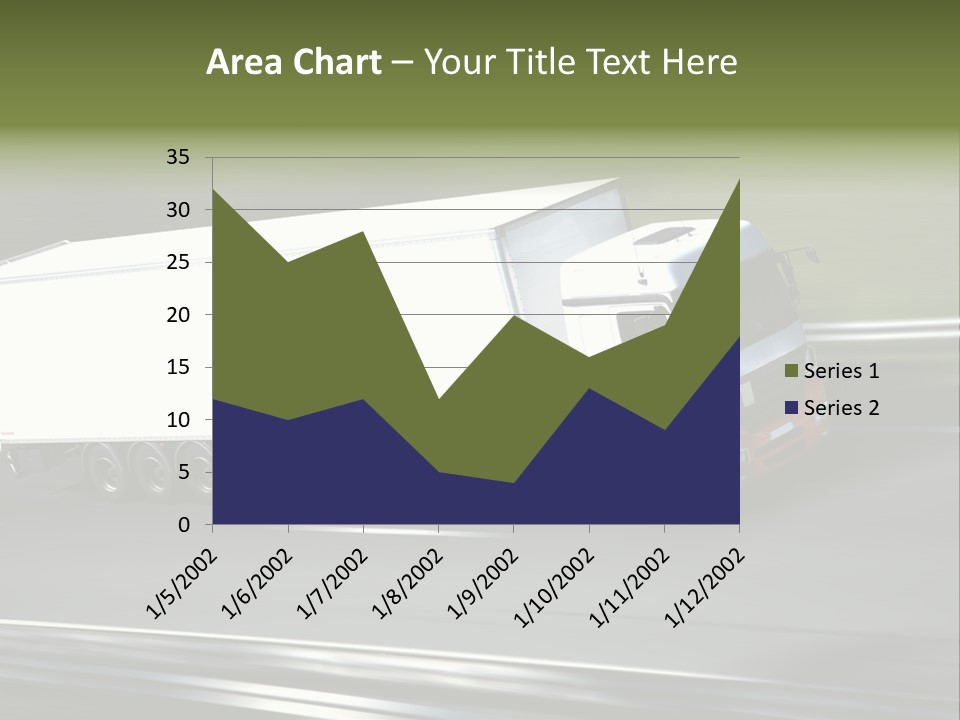 Truck Speed Trailer PowerPoint Template