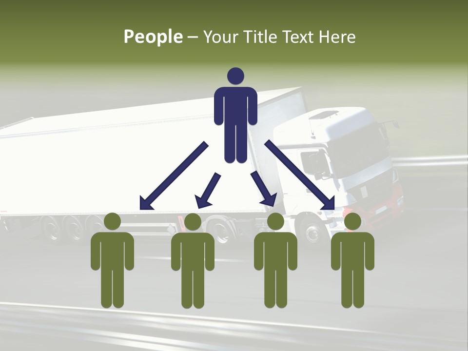 Truck Speed Trailer PowerPoint Template