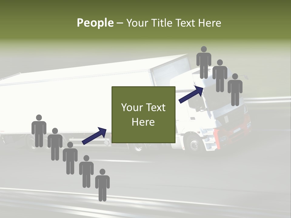 Truck Speed Trailer PowerPoint Template