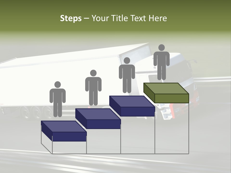 Truck Speed Trailer PowerPoint Template