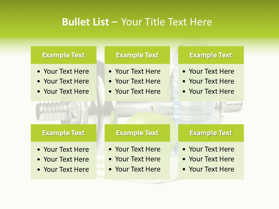 Juicy Sport Healthy PowerPoint Template