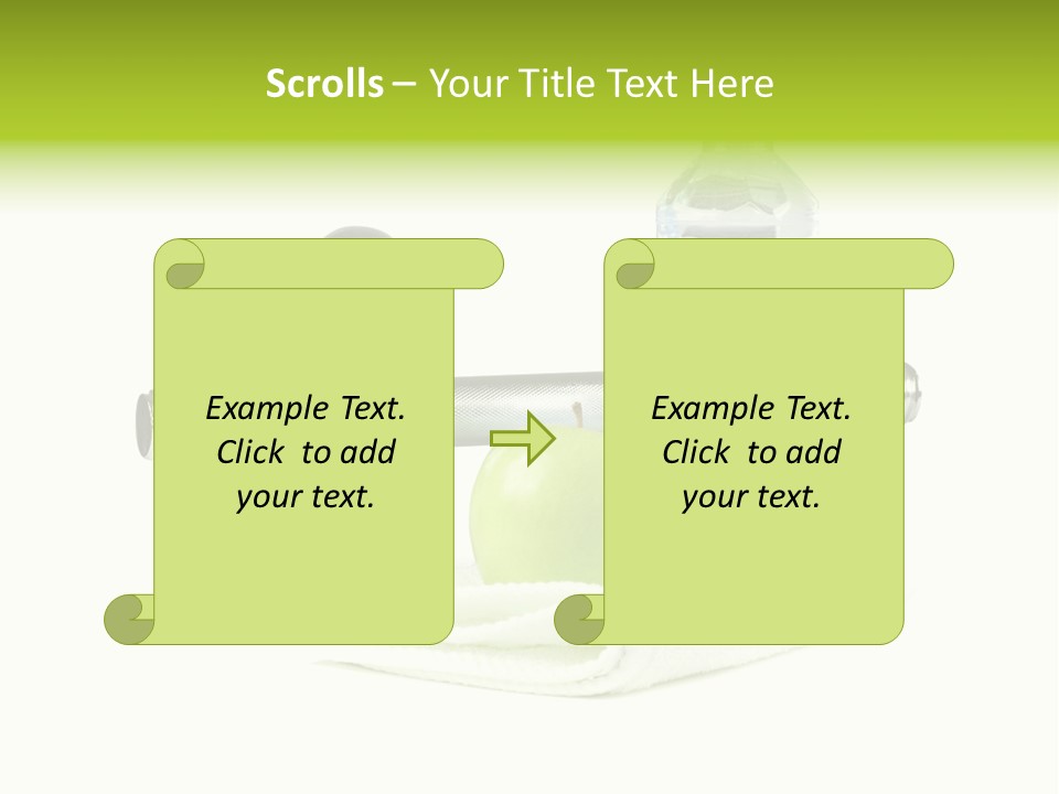 Juicy Sport Healthy PowerPoint Template