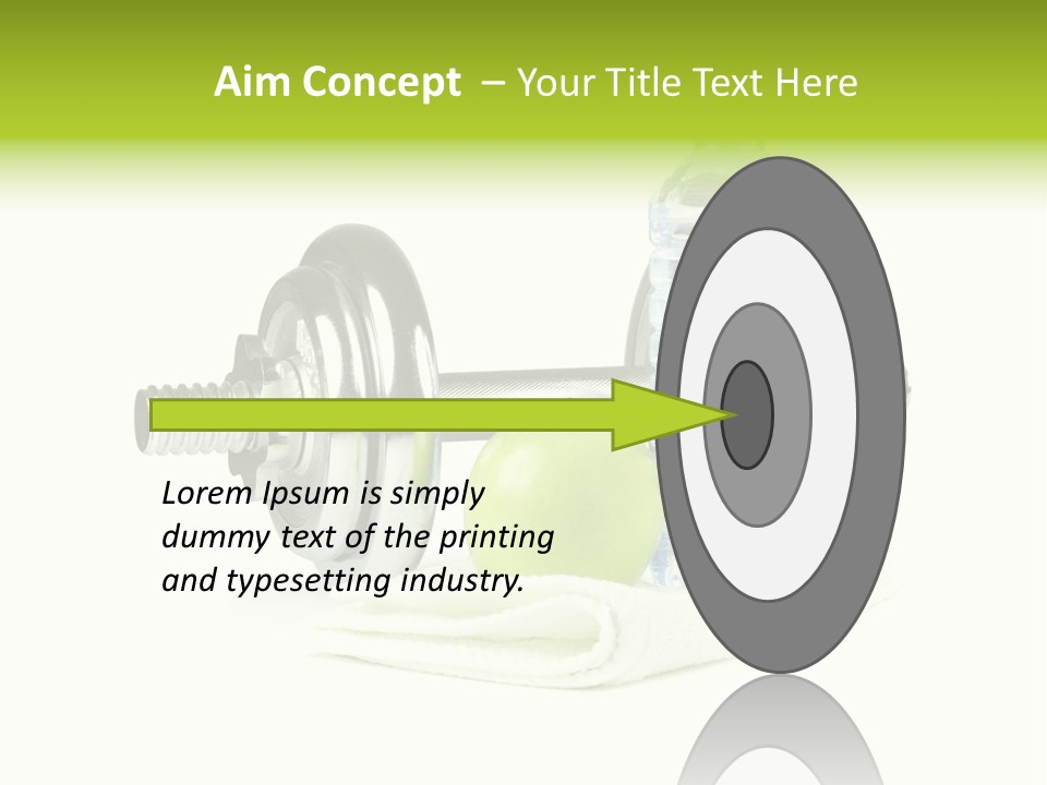 Juicy Sport Healthy PowerPoint Template