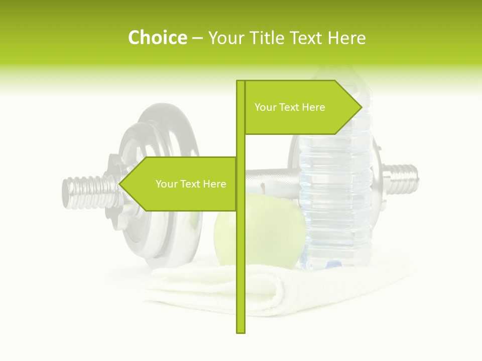 Juicy Sport Healthy PowerPoint Template