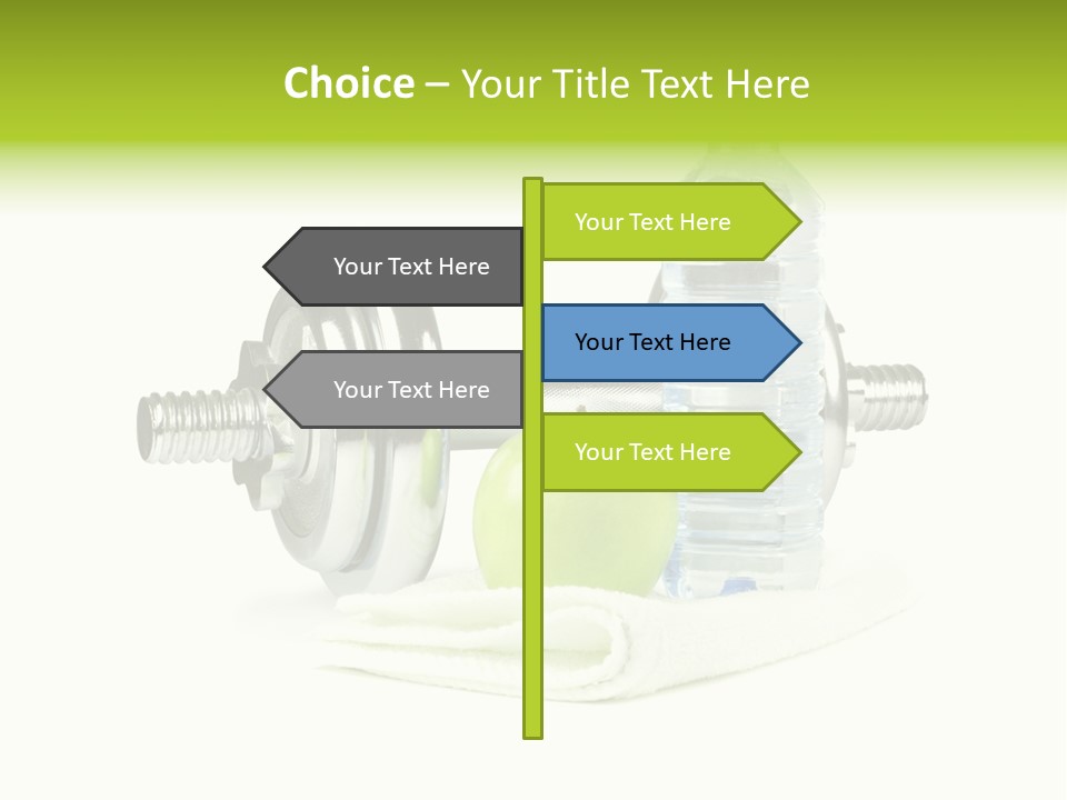 Juicy Sport Healthy PowerPoint Template