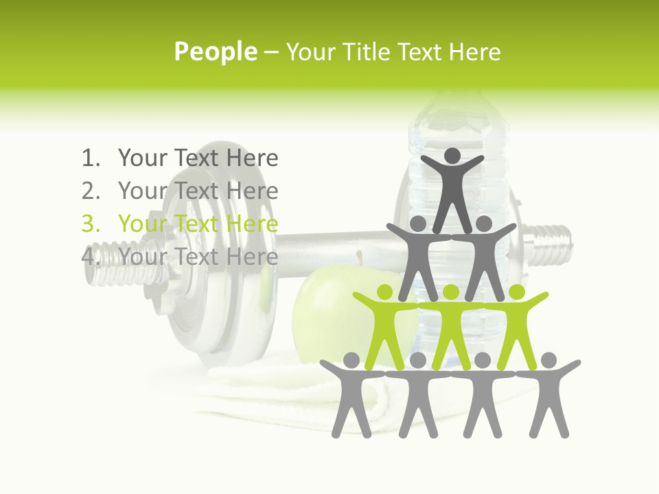 Juicy Sport Healthy PowerPoint Template