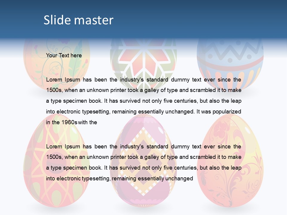 Silhouette Style Isolated PowerPoint Template