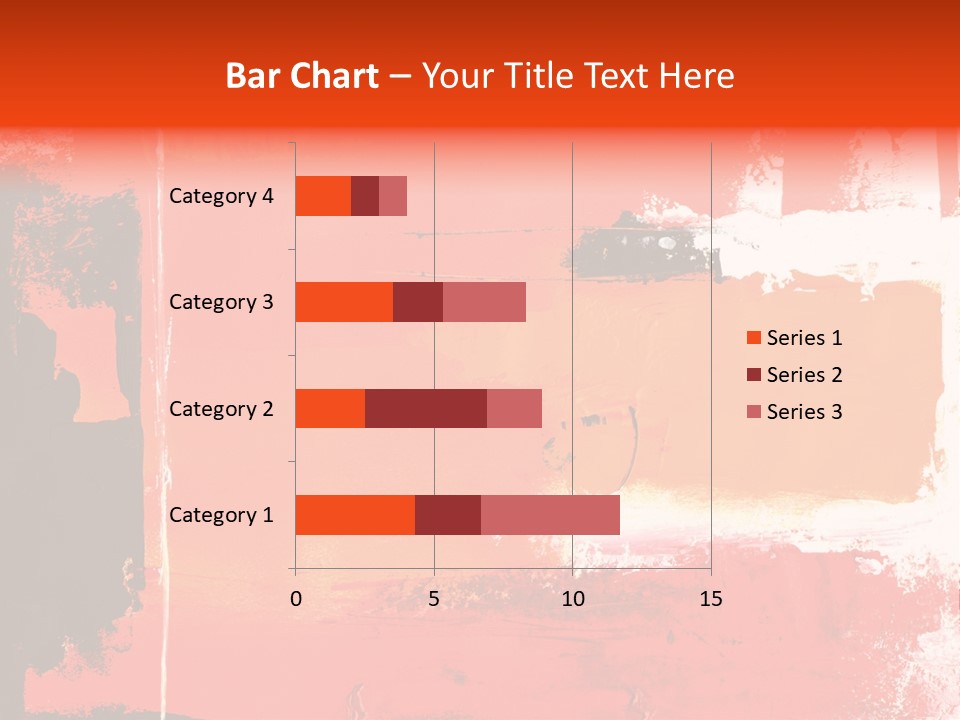 Painting Red Glowing PowerPoint Template