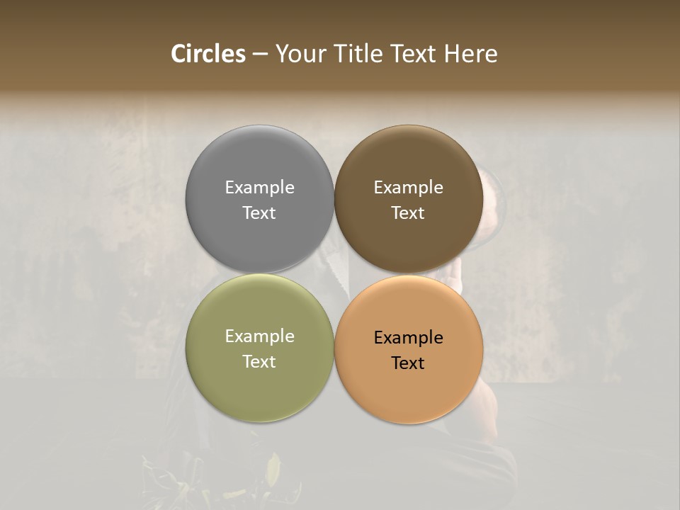 Shoe Listen Rapper PowerPoint Template