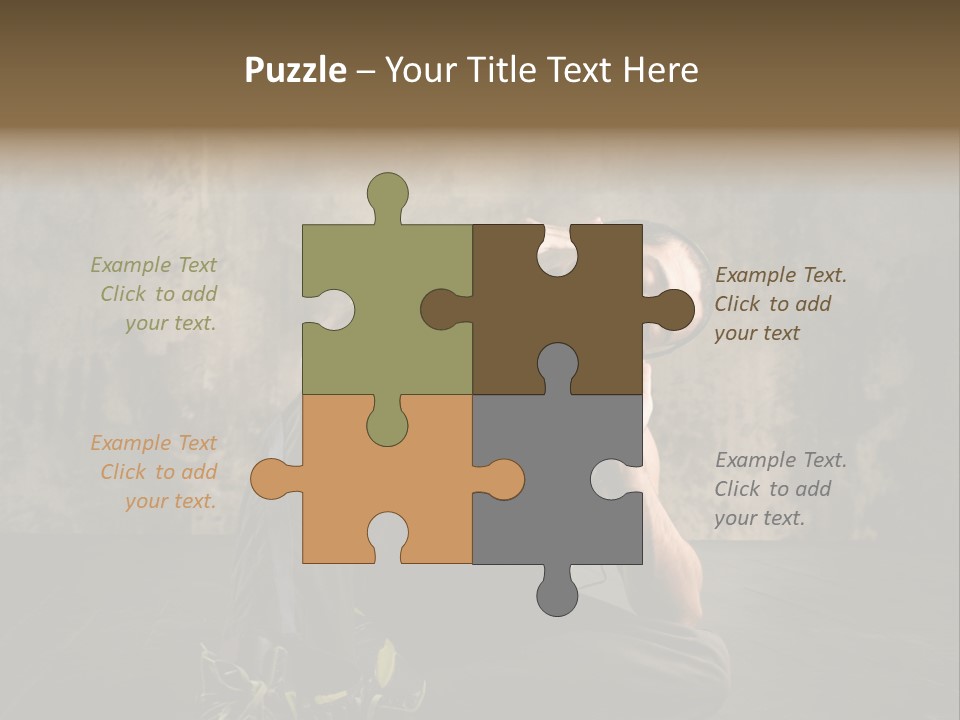 Shoe Listen Rapper PowerPoint Template