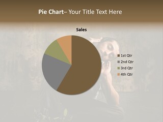 Shoe Listen Rapper PowerPoint Template