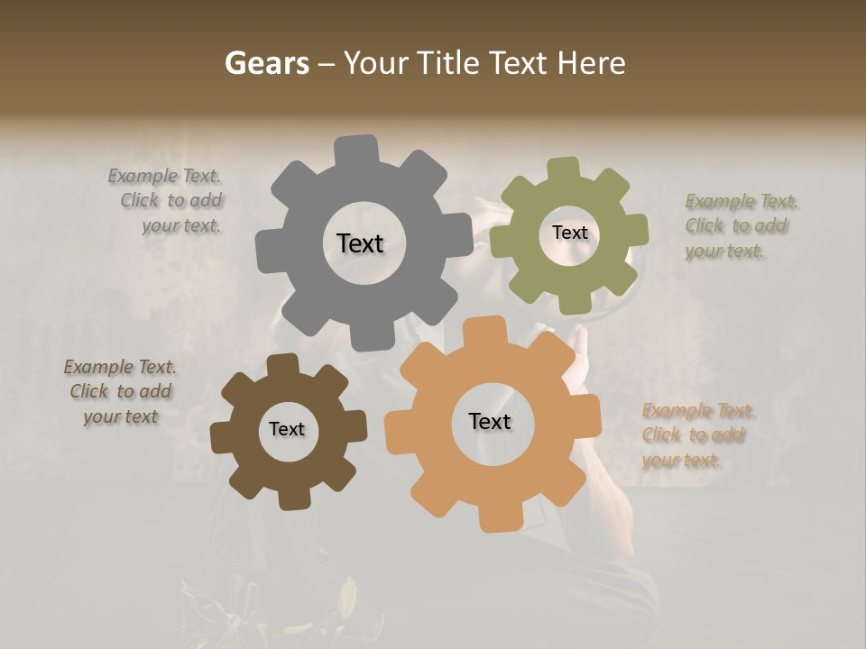 Shoe Listen Rapper PowerPoint Template