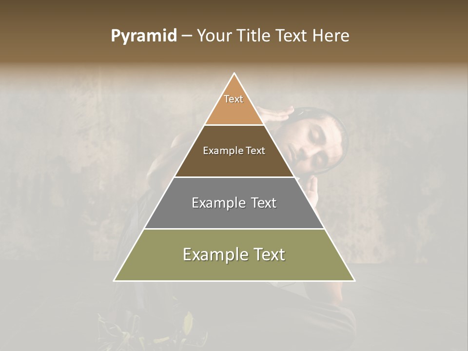 Shoe Listen Rapper PowerPoint Template