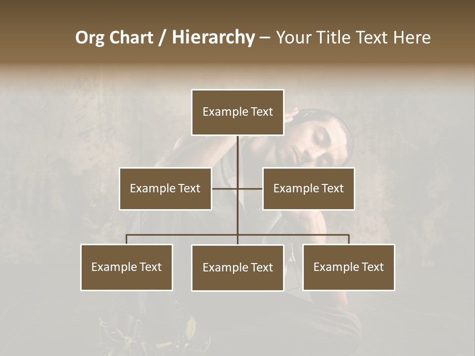 Shoe Listen Rapper PowerPoint Template