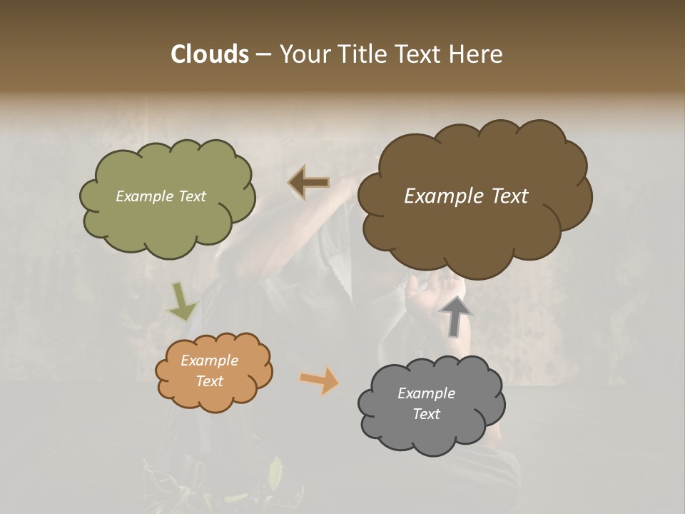 Shoe Listen Rapper PowerPoint Template