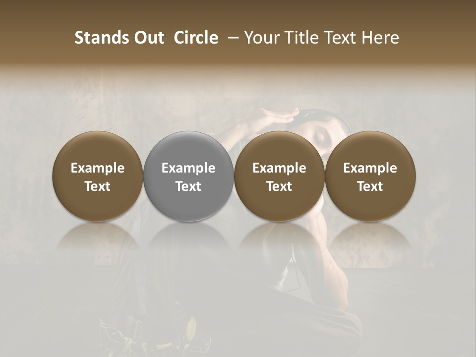 Shoe Listen Rapper PowerPoint Template