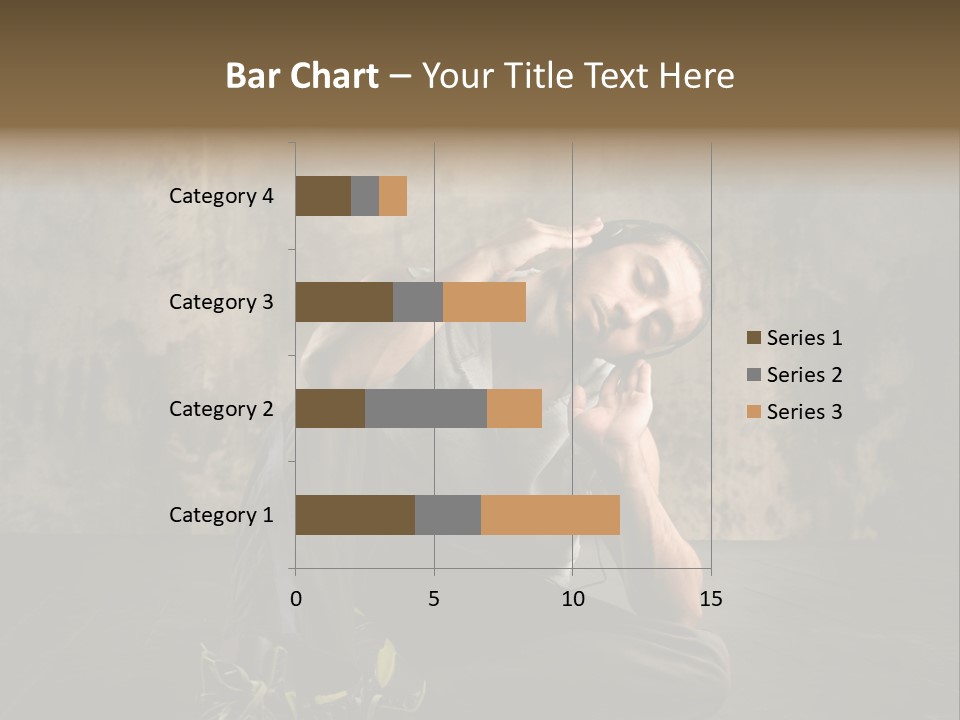 Shoe Listen Rapper PowerPoint Template