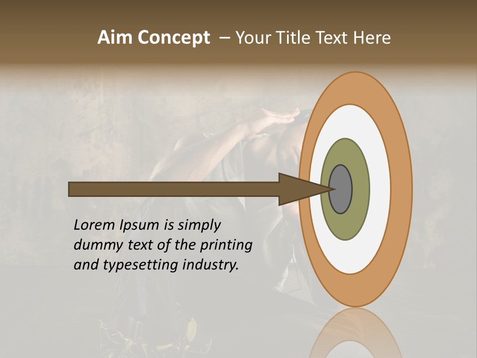 Shoe Listen Rapper PowerPoint Template