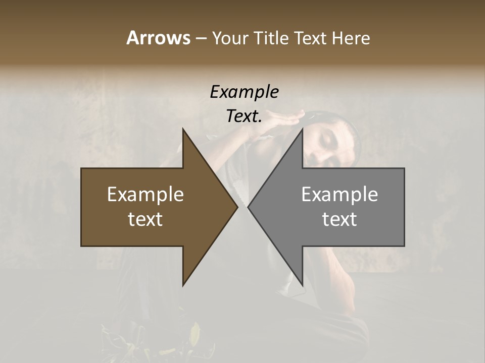 Shoe Listen Rapper PowerPoint Template