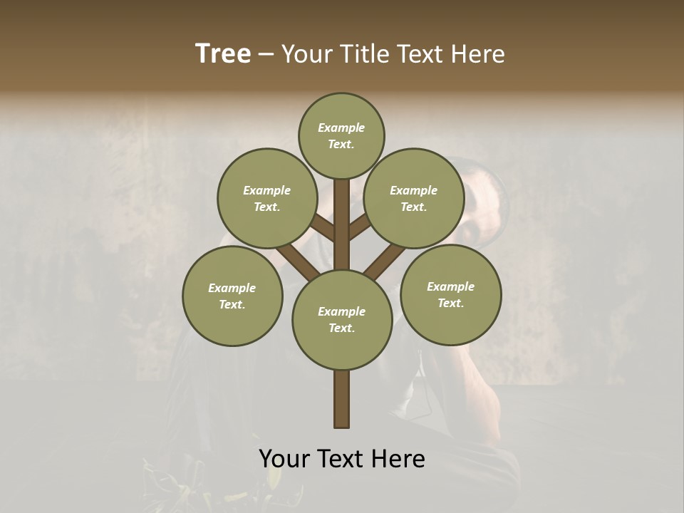 Shoe Listen Rapper PowerPoint Template