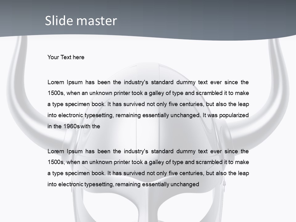 Power Treasure Pirate PowerPoint Template