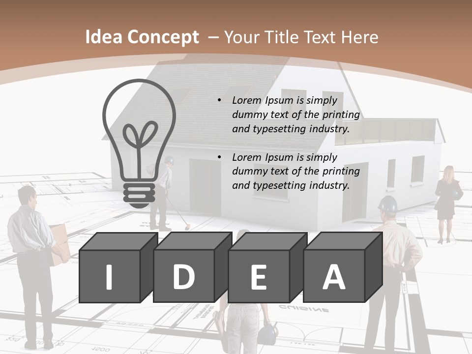 Paper Plumbing Remodel PowerPoint Template