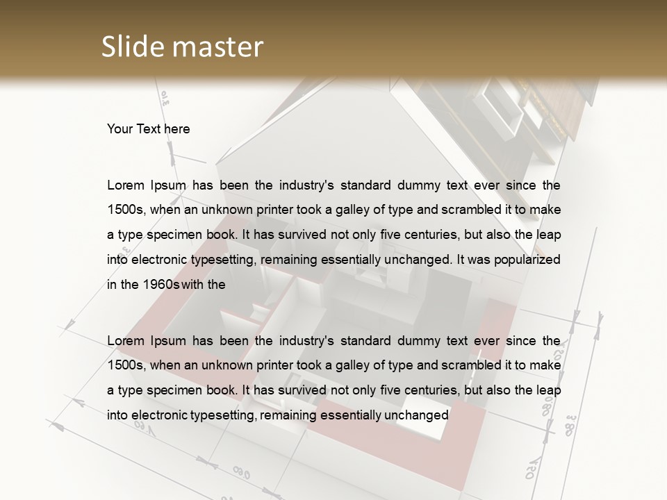 Business Framework Countryside PowerPoint Template