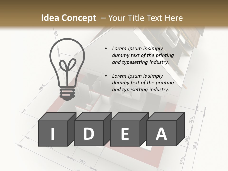 Business Framework Countryside PowerPoint Template