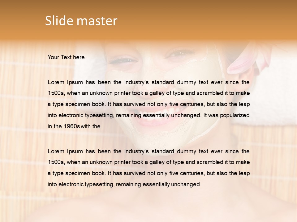 People Healthy Wellbeing PowerPoint Template