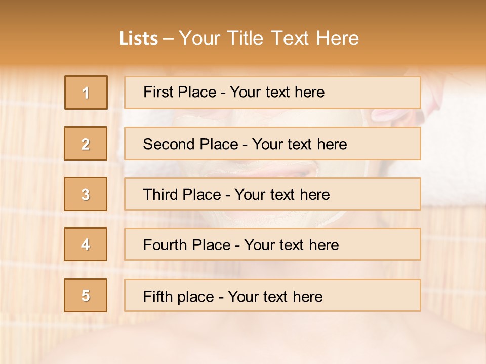 People Healthy Wellbeing PowerPoint Template