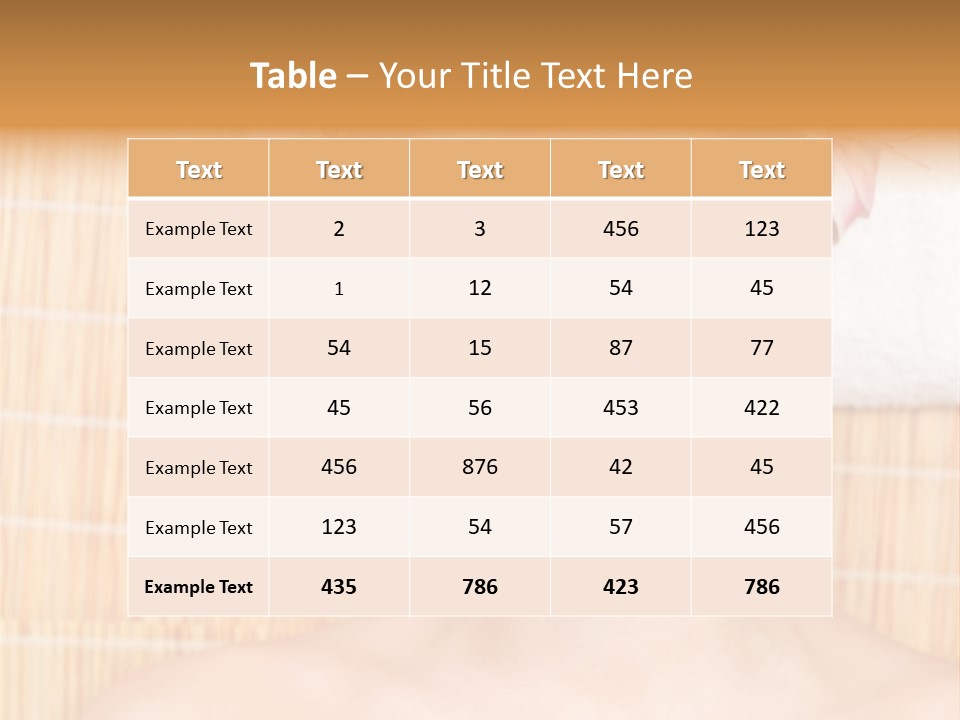 People Healthy Wellbeing PowerPoint Template