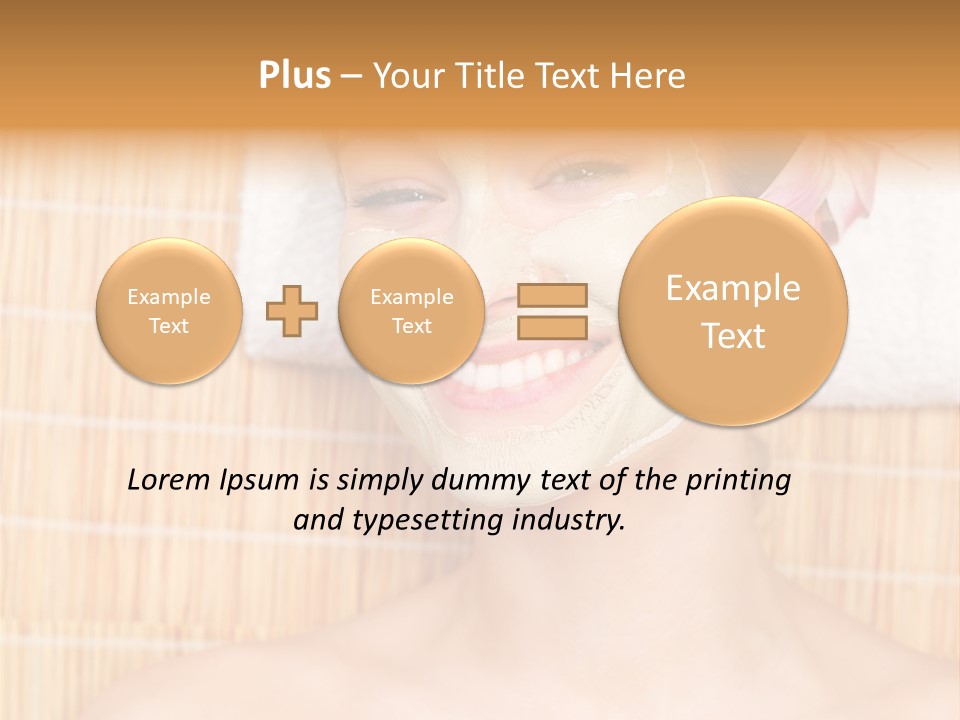 People Healthy Wellbeing PowerPoint Template