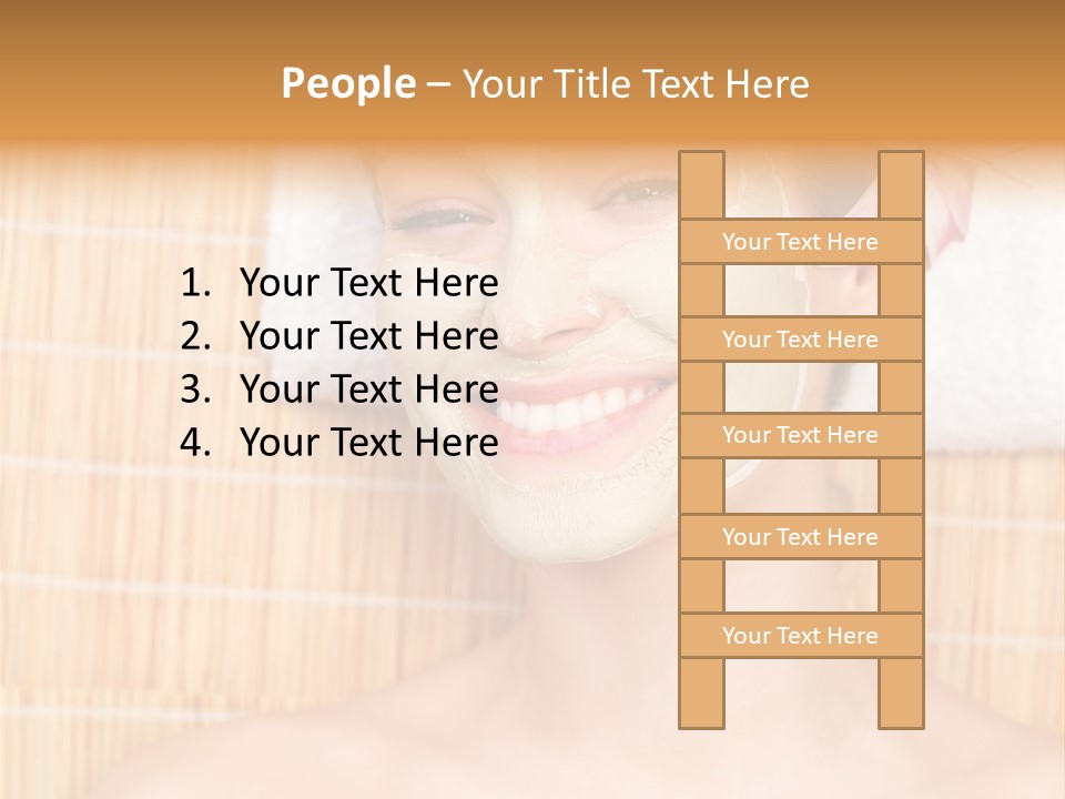 People Healthy Wellbeing PowerPoint Template