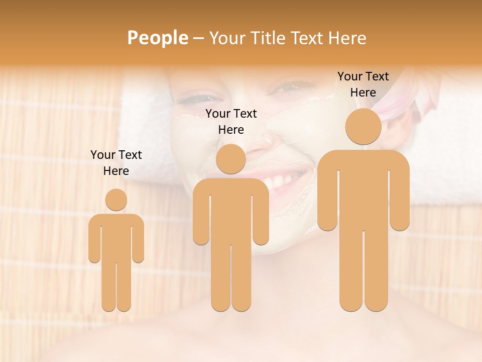 People Healthy Wellbeing PowerPoint Template