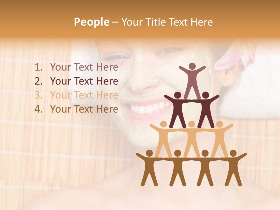 People Healthy Wellbeing PowerPoint Template