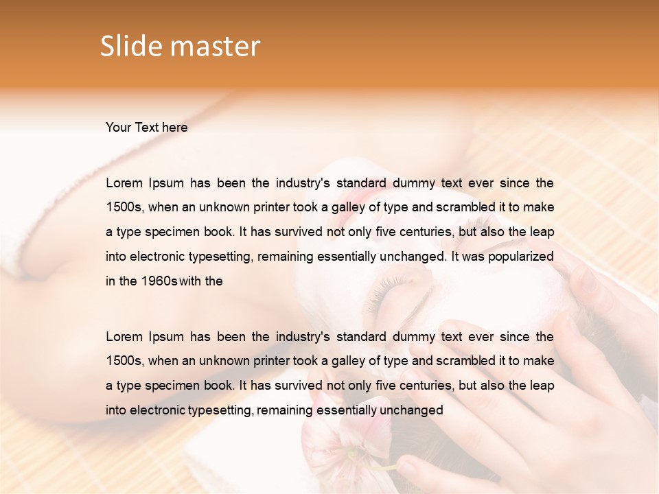 Cloth Sweet Attractive PowerPoint Template