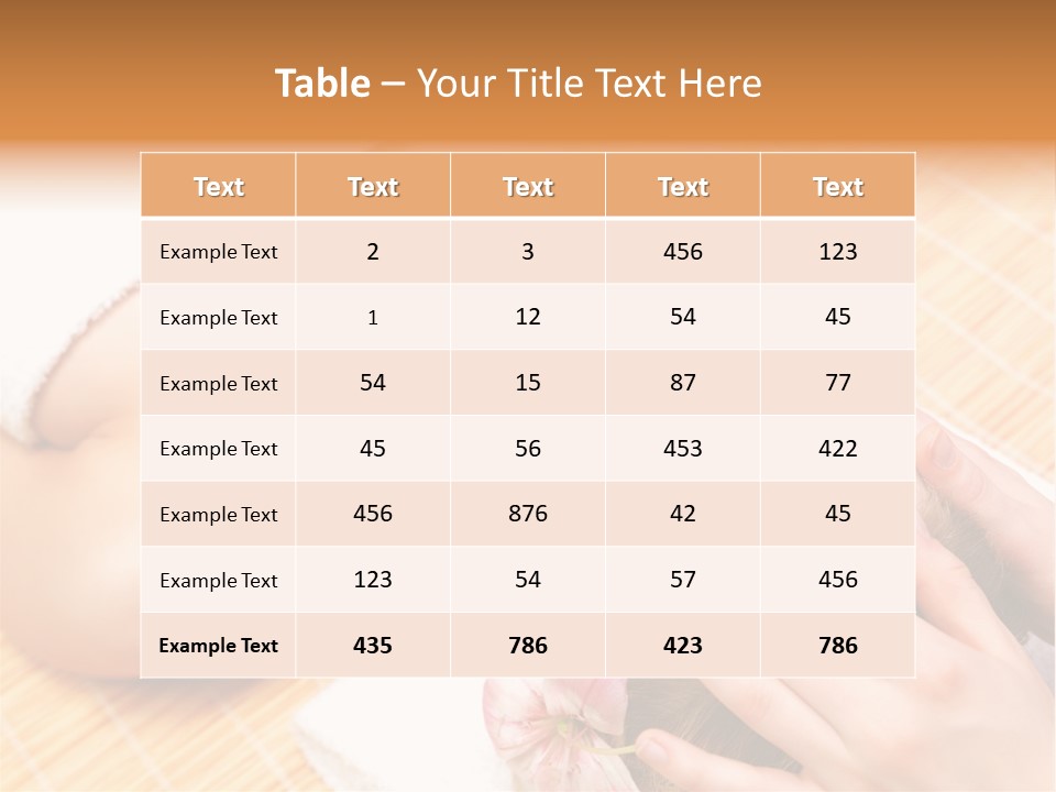 Cloth Sweet Attractive PowerPoint Template