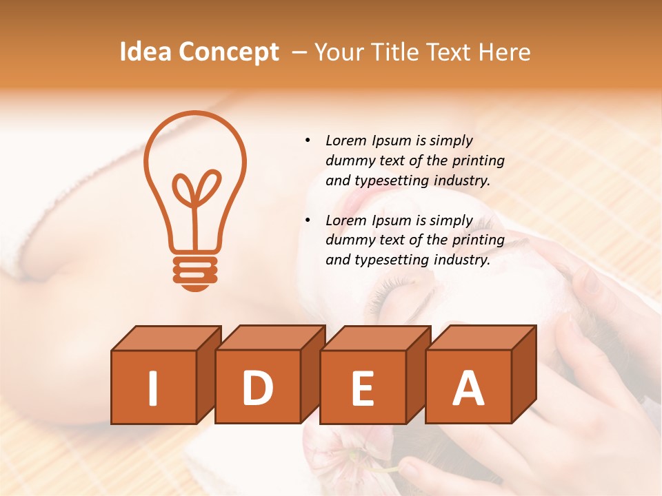 Cloth Sweet Attractive PowerPoint Template