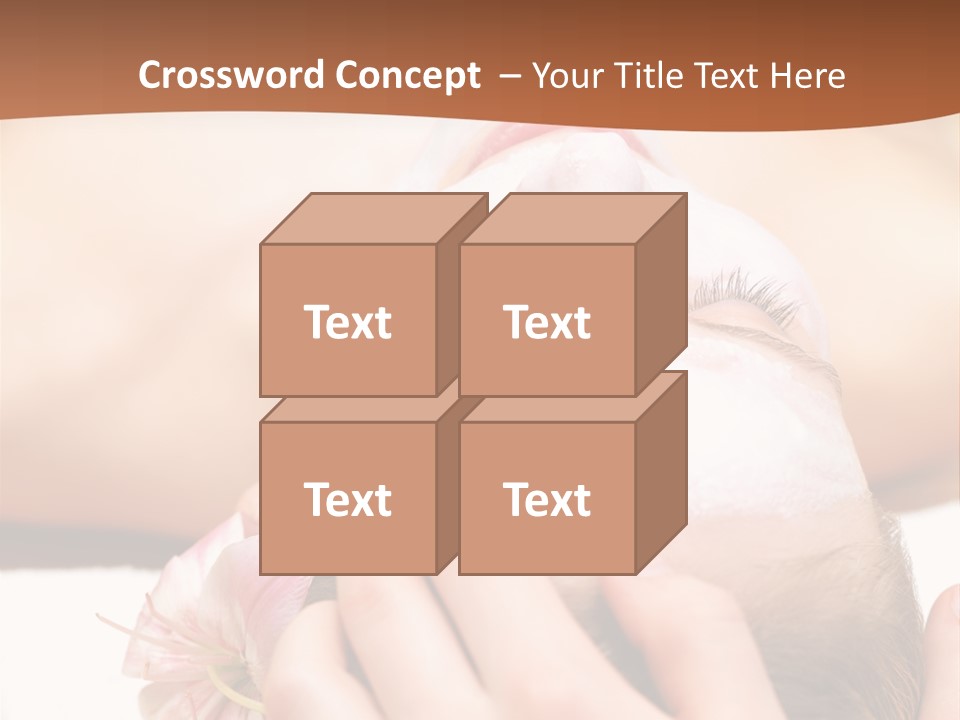 Lifestyle Lying Relax PowerPoint Template