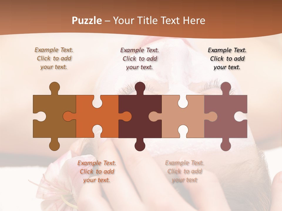 Lifestyle Lying Relax PowerPoint Template