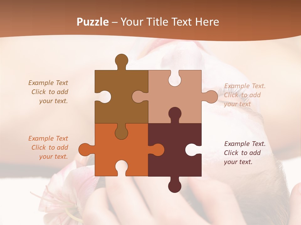 Lifestyle Lying Relax PowerPoint Template