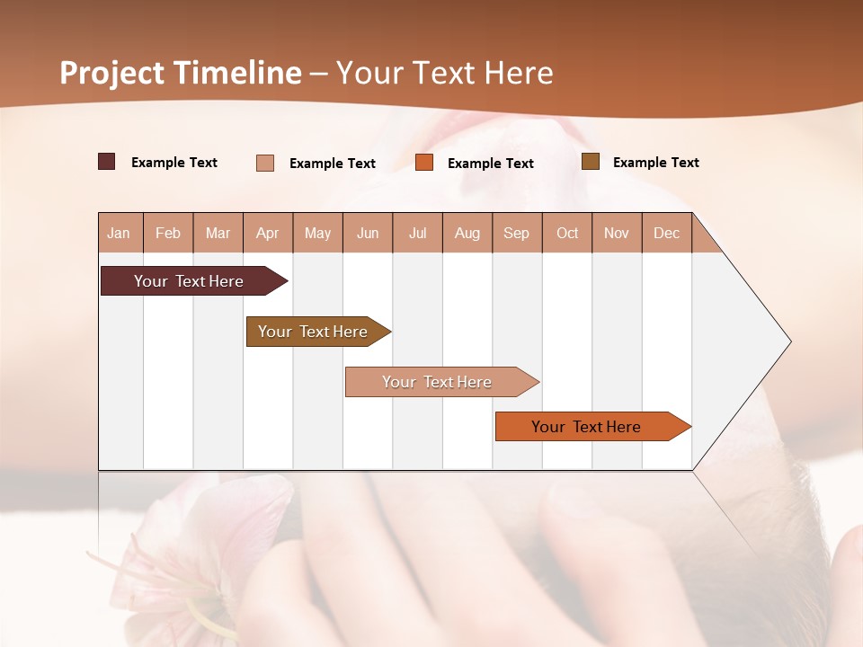 Lifestyle Lying Relax PowerPoint Template