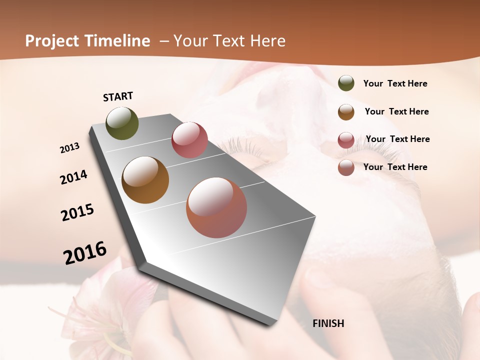 Lifestyle Lying Relax PowerPoint Template