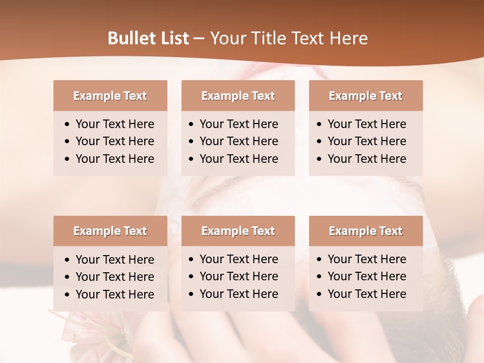 Lifestyle Lying Relax PowerPoint Template