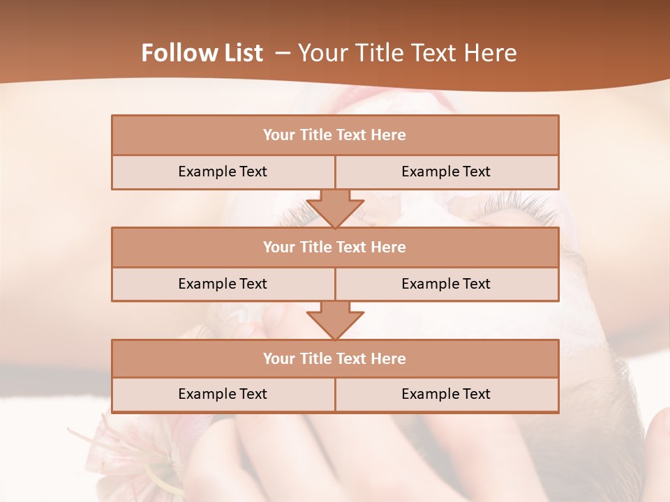 Lifestyle Lying Relax PowerPoint Template