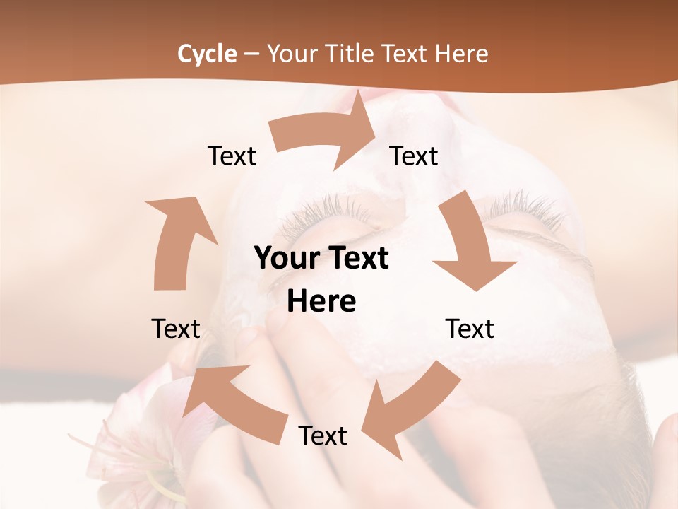 Lifestyle Lying Relax PowerPoint Template