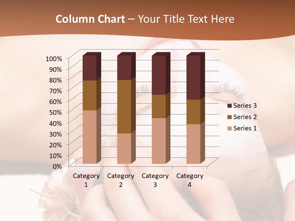 Lifestyle Lying Relax PowerPoint Template